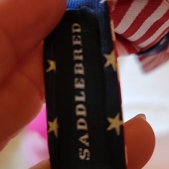 Saddlebred Mens Patriotic Flag Bow Tie - Picture 3 of 5